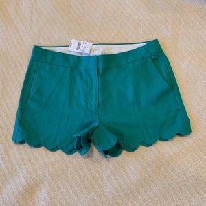 J. Crew Crew Cuts Green Girls Shorts